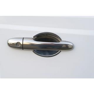 Chrome Door Handle Bowl Covers (Stainless Steel) photo 1