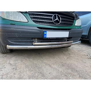 Front Bar ST014 (Stainless Steel) Mercedes Vito W639 2004-2014 photo 4