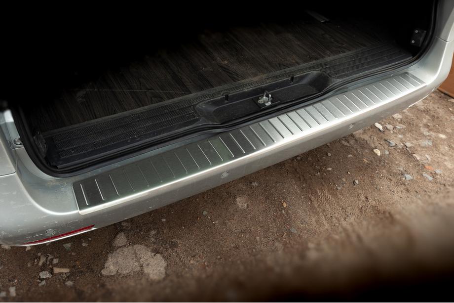 Mercedes Vito/V-class W447 2014- Rear Bumper Protector OmsaLine Stainless Steel Glossy Photo 9