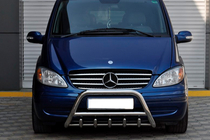Mercedes Viano 2004-2014 Bull Bar WT003/004 (Stainless Steel) 50mm, without lettering photo 6