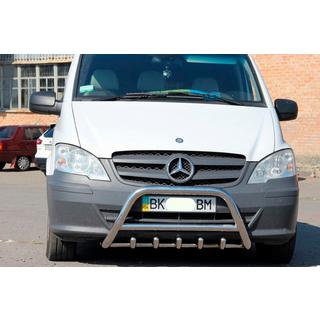 Bull Bar WT003/004 (Stainless Steel) Mercedes Viano 2004-2014 photo 4