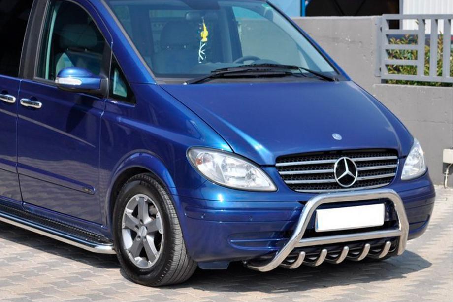 Mercedes Viano 2004-2014 Bull Bar WT003/004 (Stainless Steel) Photo 10