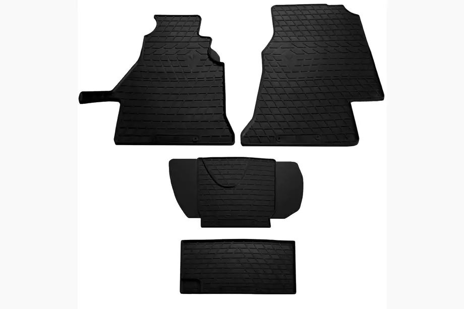 Mercedes Sprinter W901/902/903/904/905 1995–2006 Rubber Floor Mats (3 pcs, Stingray) Photo 2
