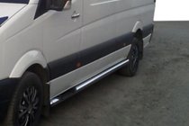 Mercedes Sprinter W906 2006–2018 Side Pipes (2 pcs, Stainless Steel) photo 3