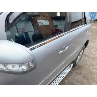 Exterior window trim stainless steel (4 pcs) Mercedes ML W164 2005-2011 photo 2