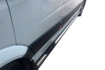 Volkswagen Crafter 2006-2016 Side Bars (2 pcs, Stainless Steel) d60, medium wheelbase photo 5