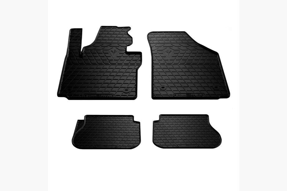 Volkswagen Caddy 2004-2010 Rubber Floor Mats (Stingray) 4 pcs, Premium - odorless Photo 2