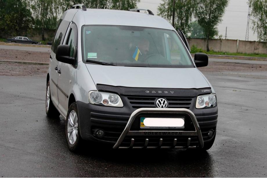 Volkswagen Caddy 2004-2010 Bull Bar WT003 (Stainless Steel) 60mm, with lettering Photo 8