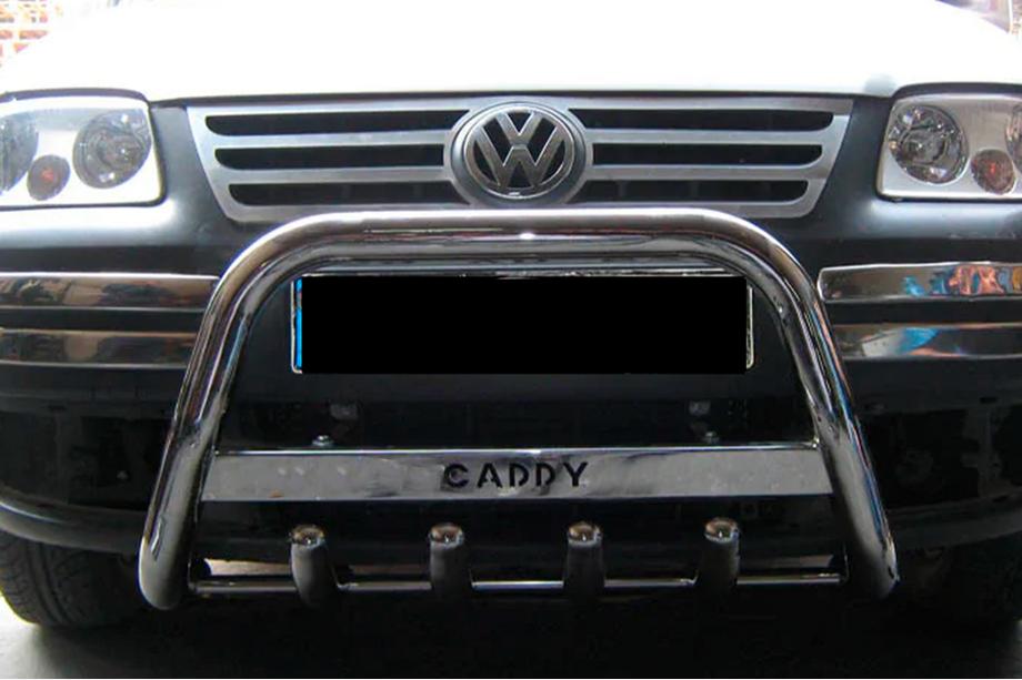 Volkswagen Caddy 2004-2010 Bull Bar WT003 (Stainless Steel) 60mm, with lettering Photo 6