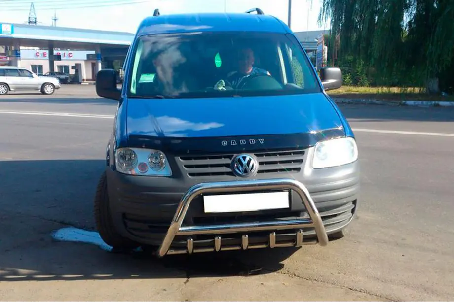 Volkswagen Caddy 2004-2010 Bull Bar WT003 (Stainless Steel) Photo 7