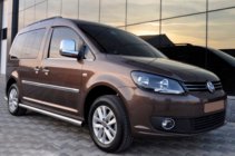 Volkswagen Caddy 2004-2010 Side Bars BB001 (2 pcs, stainless steel) photo 1