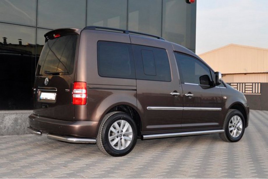 Volkswagen Caddy 2010-2015 Side Bars BB001 (2 pcs, stainless steel) Photo 3