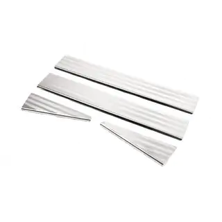 Door Sill Protectors OmsaLine (4 pcs, Stainless Steel) photo 2