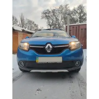 Winter lower grille cover (2013-2015) Renault Logan II 2013-2022 photo 3