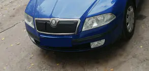 Skoda Octavia II A5 2006-2010 Winter grille cover (upper) photo 3
