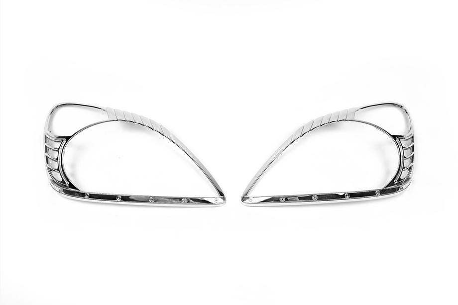 Honda CRV 2001-2006 Headlight Covers Chrome (2 pcs, Plastic) Photo 6