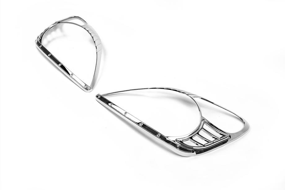 Honda CRV 2001-2006 Headlight Covers Chrome (2 pcs, Plastic) Photo 7