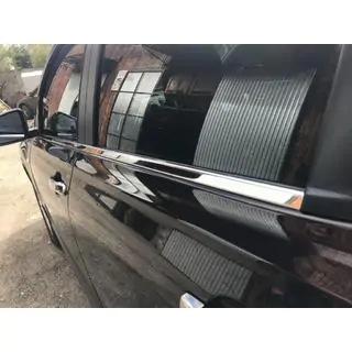 Exterior door trim (4 pcs, stainless steel) photo 3