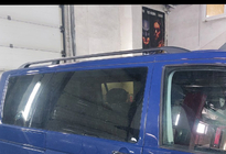 Volkswagen T5 Transporter 2003-2010 Black Roof Rails photo 18