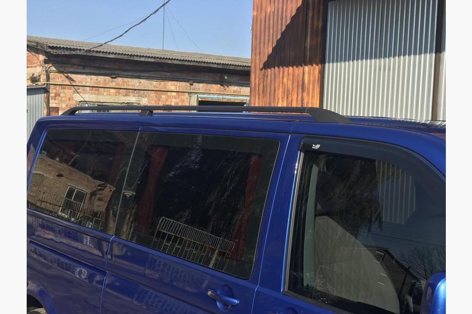 Volkswagen T5 Transporter 2003-2010 Black Roof Rails Photo 6
