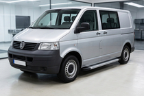 Volkswagen T5 Multivan 2003–2010 Side Steps Maya V2 (2 pcs, Aluminum) photo 1