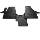 Volkswagen T5 Multivan 2003–2010 Rubber Floor Mats (3 pcs, Stingray) For 2↗1 seat bench photo 1