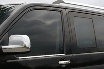 Volkswagen T5 Caravelle 2004-2010 Window Trim (2 pcs, Stainless Steel) photo 1