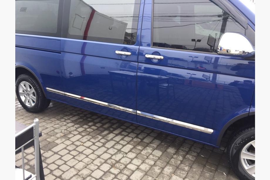 Volkswagen T5 Caravelle 2004-2010 Door Moldings Stainless Steel Chrome Photo 6