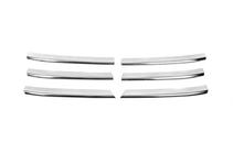 Volkswagen T5 Caravelle 2004-2010 Chrome Grille Covers (6 pcs, Stainless Steel) photo 2