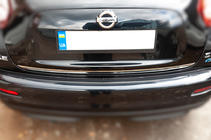 Nissan Juke 2010-2019 Trunk Trim Stainless Steel OmsaLine - Italian Stainless Steel photo 3
