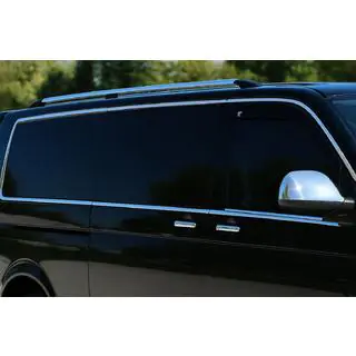 Full window trim set (14 pcs, stainless steel) photo 4