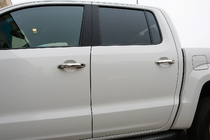 Volkswagen Amarok 2010-2022 Chrome Door Handle Covers (4 pcs, Stainless Steel) photo 1