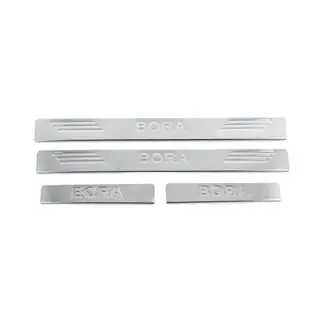Door Sill Protectors OmsaLine (4 pcs, Stainless Steel) photo 1