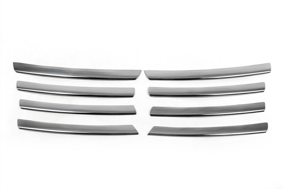 Volkswagen Passat B5 1997-2005 Chrome Grille Covers (Stainless Steel) Photo 2