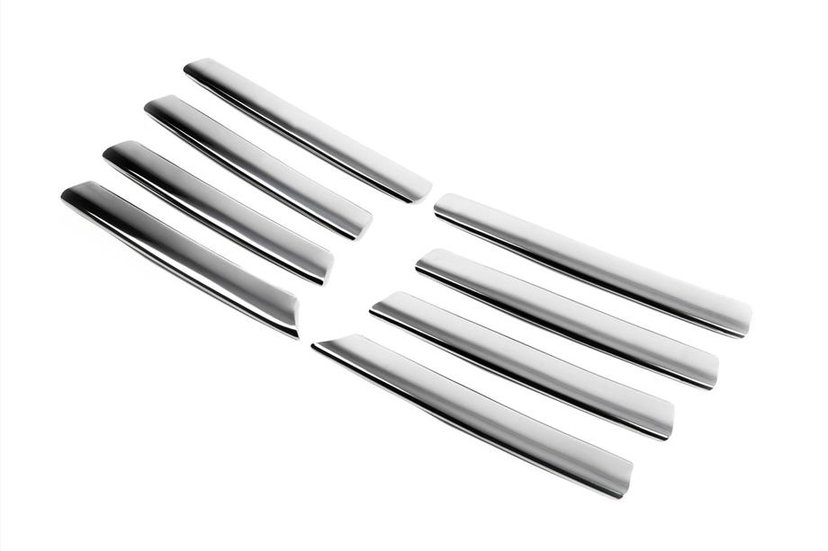 Volkswagen Passat B5 1997-2005 Chrome Grille Covers (Stainless Steel) Photo 5