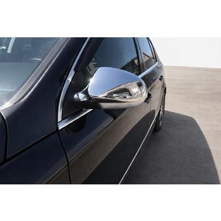 Mirror Covers (2 pcs, Stainless Steel) Volkswagen Passat B6 2006-2012 photo 1