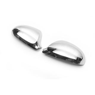 Mirror Covers (2 pcs, Stainless Steel) Volkswagen Passat B6 2006-2012 photo 4