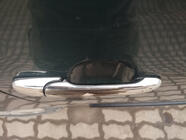 Volkswagen Sharan 1995-2010 Chrome Door Handle Covers (4 pcs, Stainless Steel) Carmos - Turkish Stainless Steel photo 1