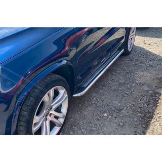 Side Steps Maydos V2 (2 pcs, stainless steel) Volkswagen Tiguan 2007-2016 photo 2