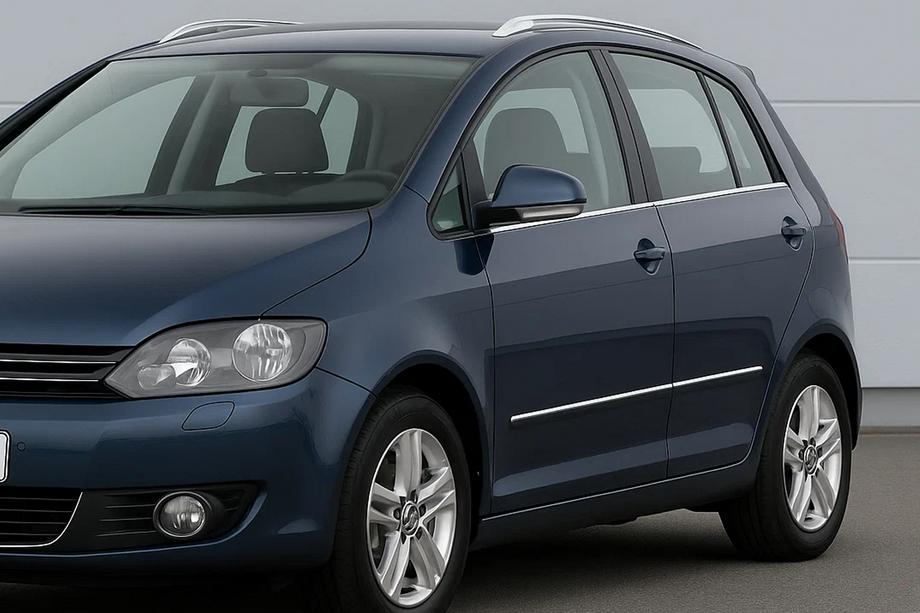 Volkswagen Golf Plus 2004-2014 Window Trim Molding (4 pcs, Stainless Steel) Image
