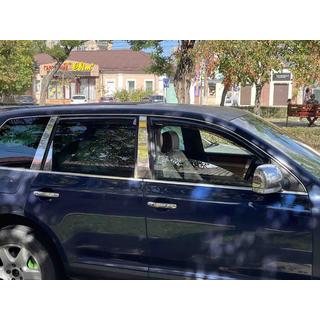 Chrome Door Handle Covers (4 pcs, Stainless Steel) Volkswagen Touareg 2002–2010 photo 3