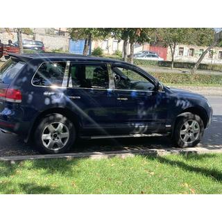 Chrome Door Handle Covers (4 pcs, Stainless Steel) Volkswagen Touareg 2002–2010 photo 4