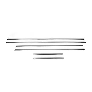 Lower Window Trim Stainless Steel (6 pcs) Volkswagen Touareg 2010-2018 photo 2