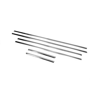 Lower Window Trim Stainless Steel (6 pcs) Volkswagen Touareg 2010-2018 photo 3