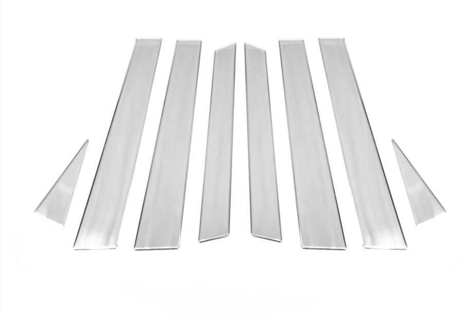 Volkswagen Touareg 2010-2018 Stainless Steel Pillar Covers (8 pcs) Photo 2
