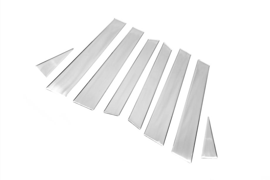 Volkswagen Touareg 2010-2018 Stainless Steel Pillar Covers (8 pcs) Photo 3
