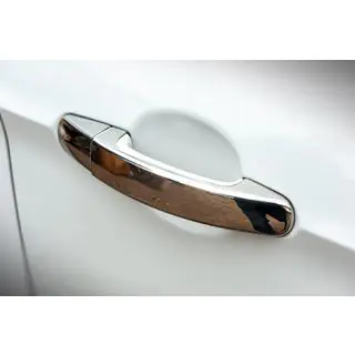 Chrome Door Handle Covers (4 pcs, Stainless Steel)