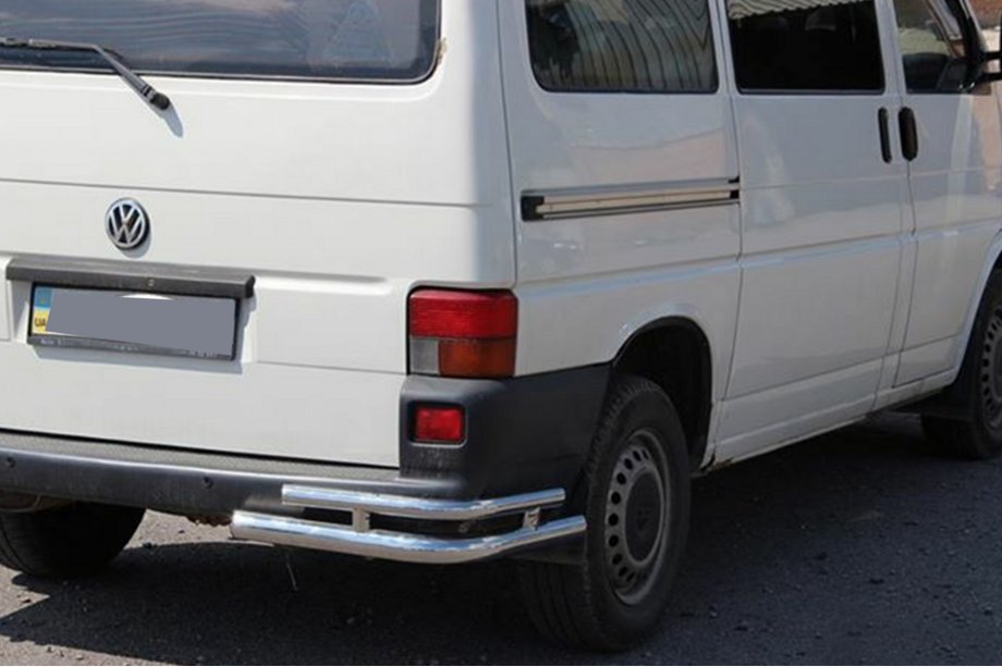 Volkswagen T4 Caravelle/Multivan 1990–2003 Rear double corner bars AK003-Double (2 pcs, stainless steel) Photo 4