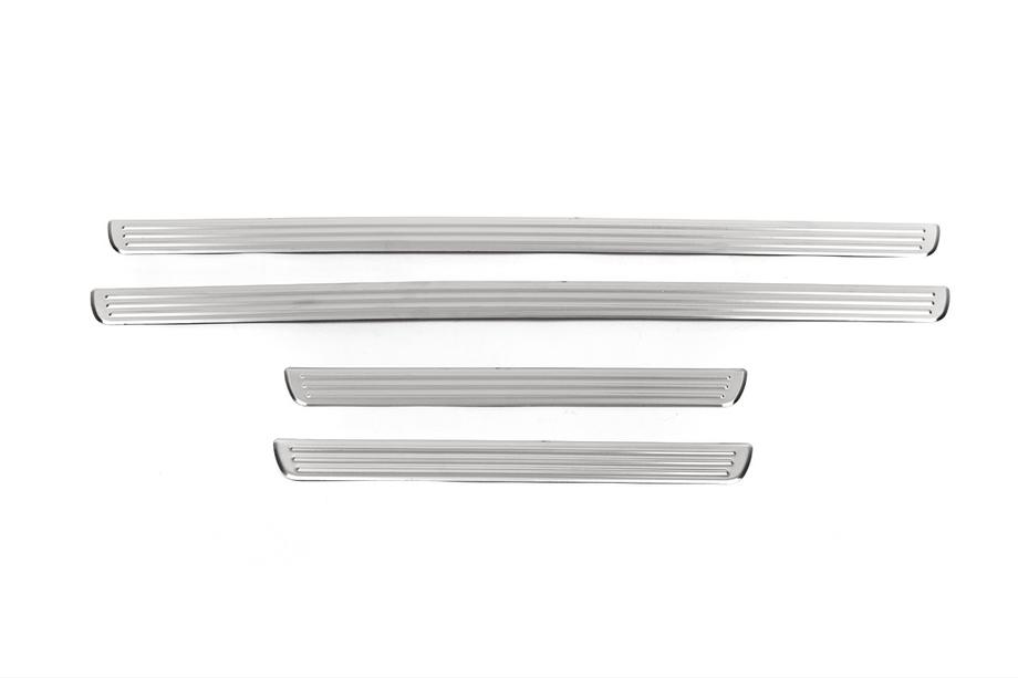 Volkswagen Passat B8 2015-2023 Carmos Stainless Steel Door Sill Protectors (4 pcs) Image