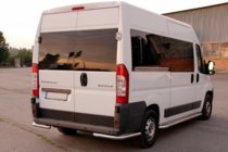 Fiat Ducato 2006-2025 Rear Corner Bars AK003 (2 pcs, stainless steel) photo 3